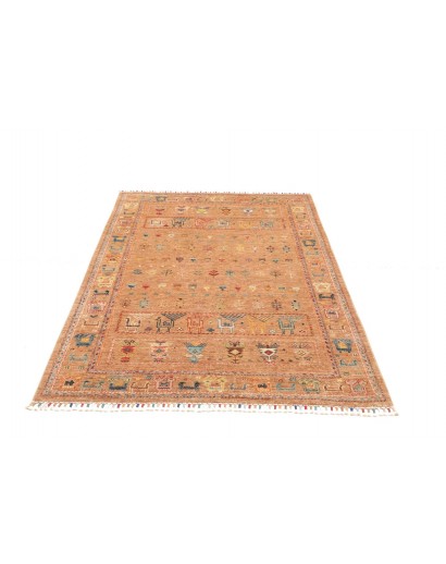 Tappeto Rubin Pakistan arancione grigio 124x185