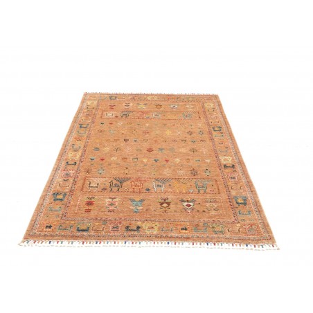 Tappeto Rubin Pakistan arancione grigio 124x185