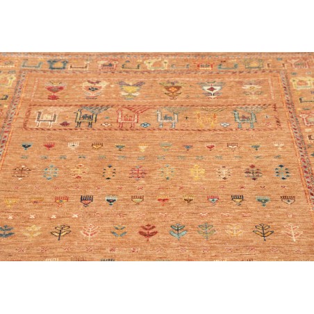 Tappeto Rubin Pakistan arancione grigio 124x185