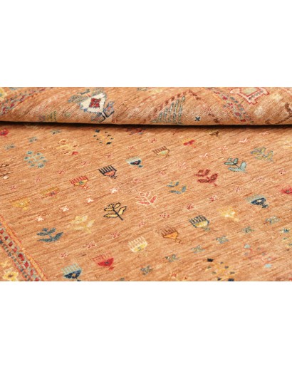 Tappeto Rubin Pakistan arancione grigio 124x185