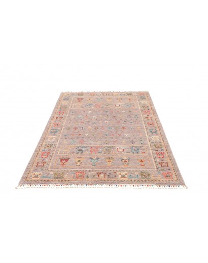Tappeto Rubin Pakistan beige azzurro 124x194