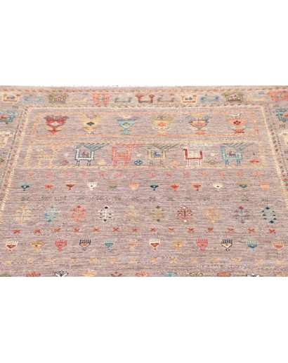 Tappeto Rubin Pakistan beige azzurro 124x194