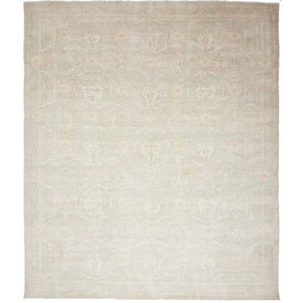 Tappeto Zigler Extra Fine Pakistan bianco marrone 244x284 Tappeto Zigler Extra Fine Pakistan bianco marrone 244x284