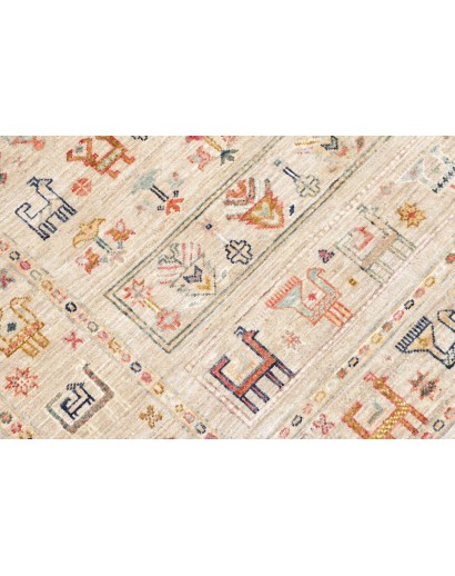 Tappeto Rubin Pakistan beige marrone 126x181