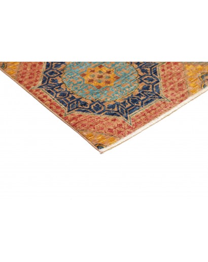 Tappeto Mamlouk Pakistan marrone grigio 149x200