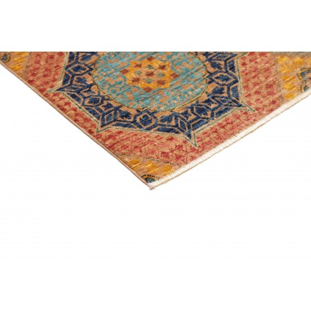 Tappeto Mamlouk Pakistan marrone grigio 149x200