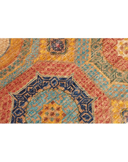 Tappeto Mamlouk Pakistan marrone grigio 149x200