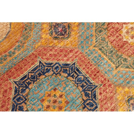 Tappeto Mamlouk Pakistan marrone grigio 149x200