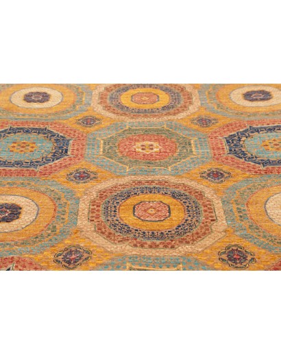 Tappeto Mamlouk Pakistan marrone grigio 149x200