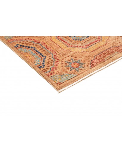 Tappeto Mamlouk Pakistan arancione marrone 148x210