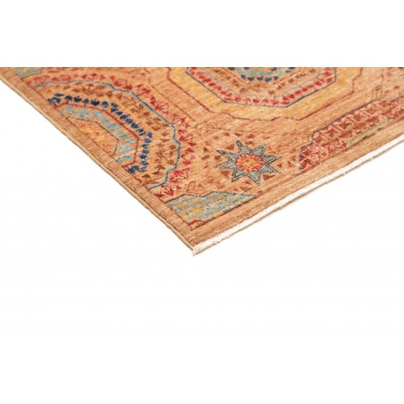 Tappeto Mamlouk Pakistan arancione marrone 148x210