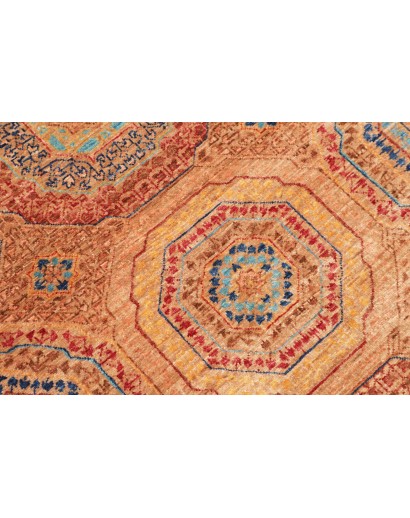 Tappeto Mamlouk Pakistan arancione marrone 148x210