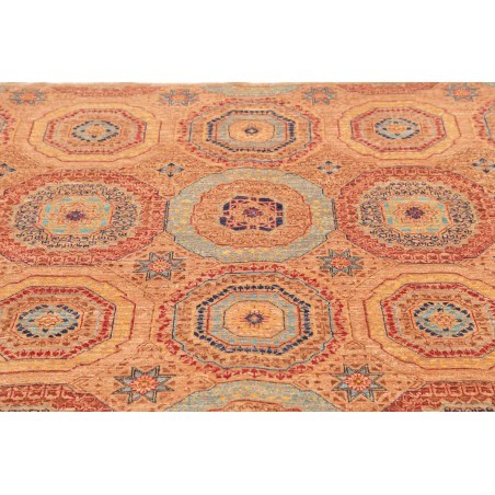 Tappeto Mamlouk Pakistan arancione marrone 148x210