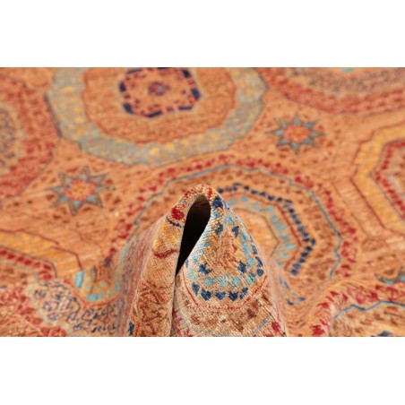 Tappeto Mamlouk Pakistan arancione marrone 148x210