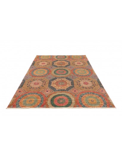 Tappeto Mamlouk Pakistan marrone grigio 168x232