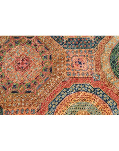 Tappeto Mamlouk Pakistan marrone grigio 168x232