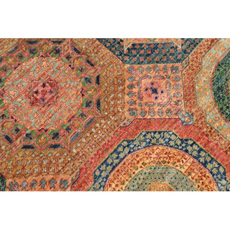 Tappeto Mamlouk Pakistan marrone grigio 168x232