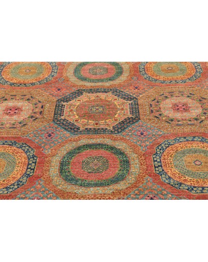Tappeto Mamlouk Pakistan marrone grigio 168x232