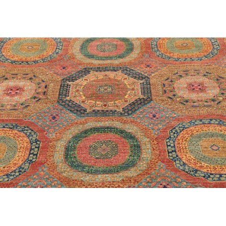 Tappeto Mamlouk Pakistan marrone grigio 168x232