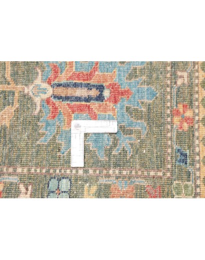 Tappeto Kazak Fine Pakistan azzurro giallo 169x237