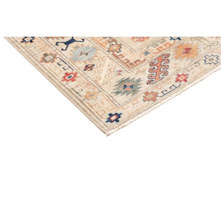 Tappeto Kazak Fine Pakistan giallo grigio 124x187