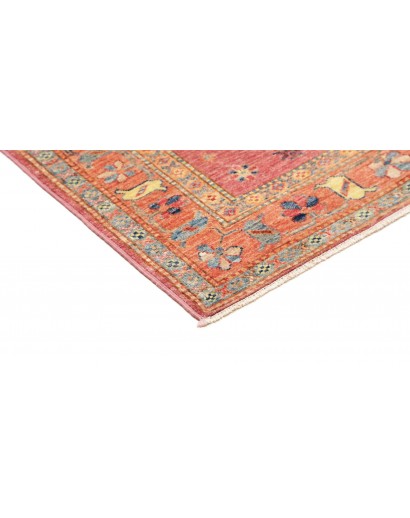 Tappeto Kazak Fine Pakistan marrone grigio 126x189