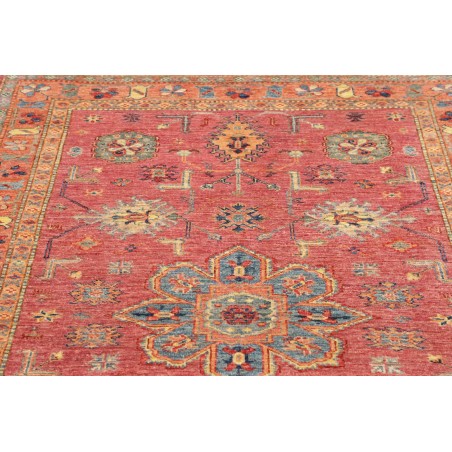 Tappeto Kazak Fine Pakistan marrone grigio 126x189