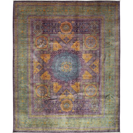 Tappeto Mamlouk Pakistan azzurro beige 243x303