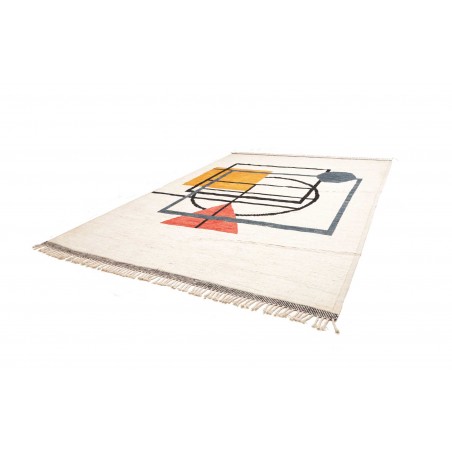 Tappeto beige marrone 278x365