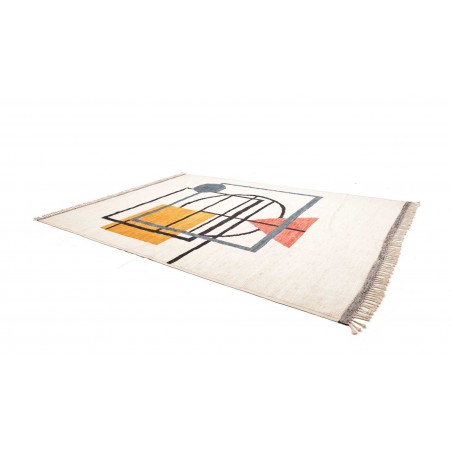 Tappeto beige marrone 278x365