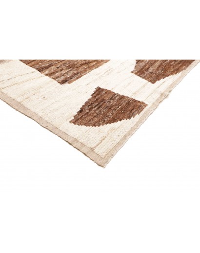 Tappeto bianco marrone 288x377