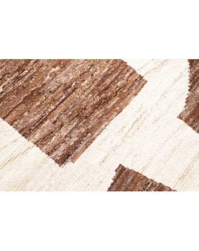 Tappeto bianco marrone 288x377
