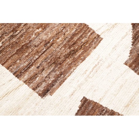 Tappeto bianco marrone 288x377