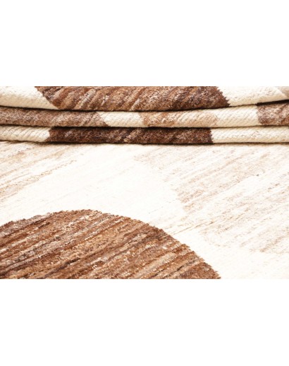 Tappeto bianco marrone 288x377