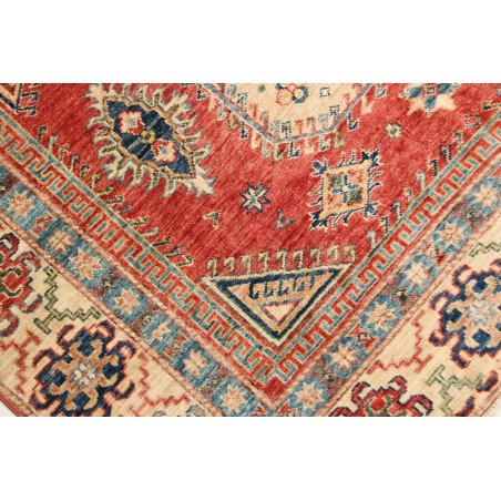 Tappeto Kazak Fine Pakistan marrone grigio 155x246