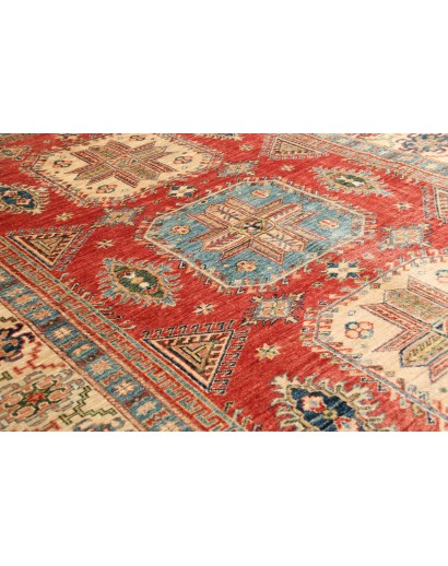 Tappeto Kazak Fine Pakistan marrone grigio 155x246