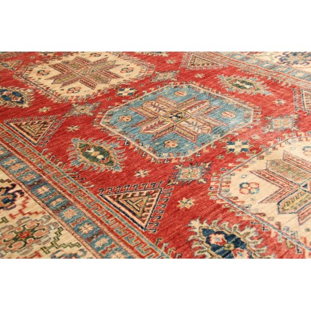 Tappeto Kazak Fine Pakistan marrone grigio 155x246