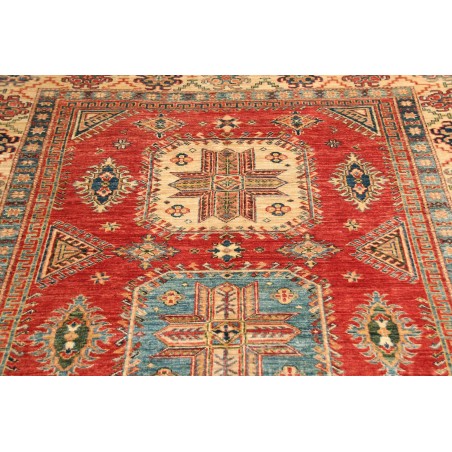 Tappeto Kazak Fine Pakistan marrone grigio 155x246