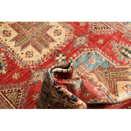 Tappeto Kazak Fine Pakistan marrone grigio 155x246