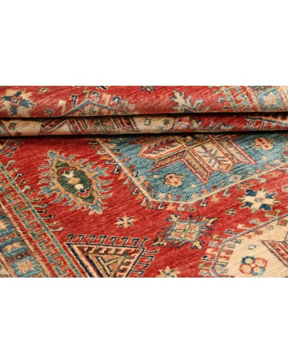 Tappeto Kazak Fine Pakistan marrone grigio 155x246