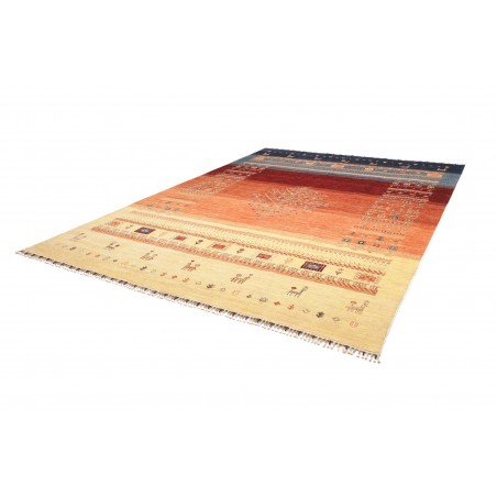 Tappeto Siva Pakistan marrone grigio 270x362