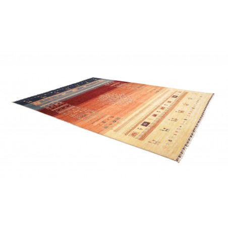 Tappeto Siva Pakistan marrone grigio 270x362