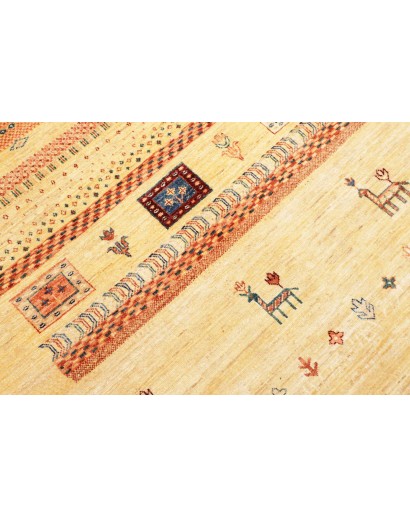Tappeto Siva Pakistan marrone grigio 270x362