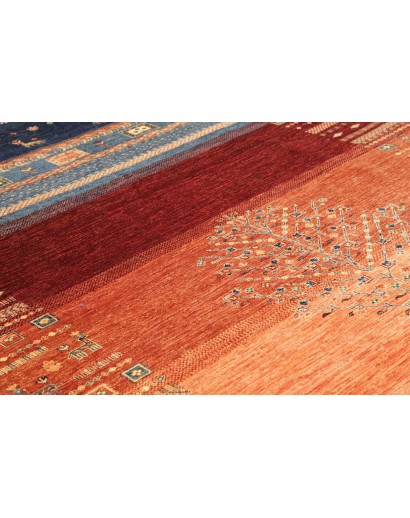 Tappeto Siva Pakistan marrone grigio 270x362