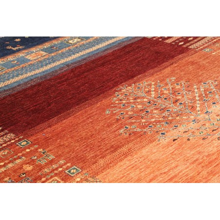 Tappeto Siva Pakistan marrone grigio 270x362