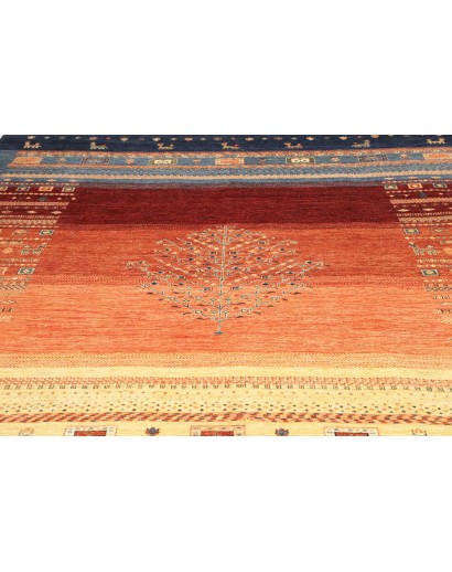 Tappeto Siva Pakistan marrone grigio 270x362