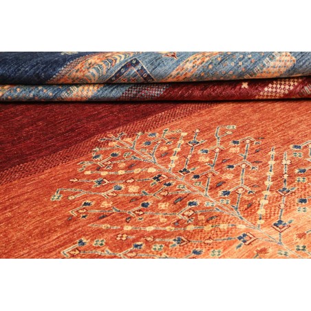 Tappeto Siva Pakistan marrone grigio 270x362