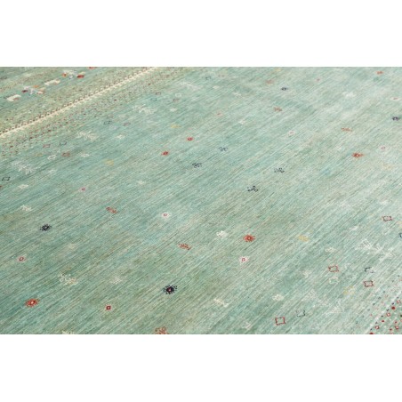Tappeto Siva Pakistan azzurro bianco 249x275