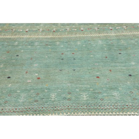 Tappeto Siva Pakistan azzurro bianco 249x275