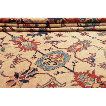 Tappeto Kazak Fine Pakistan marrone grigio 272x372